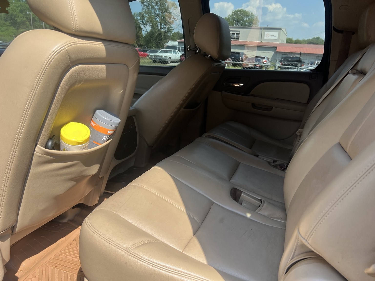 Rear seating