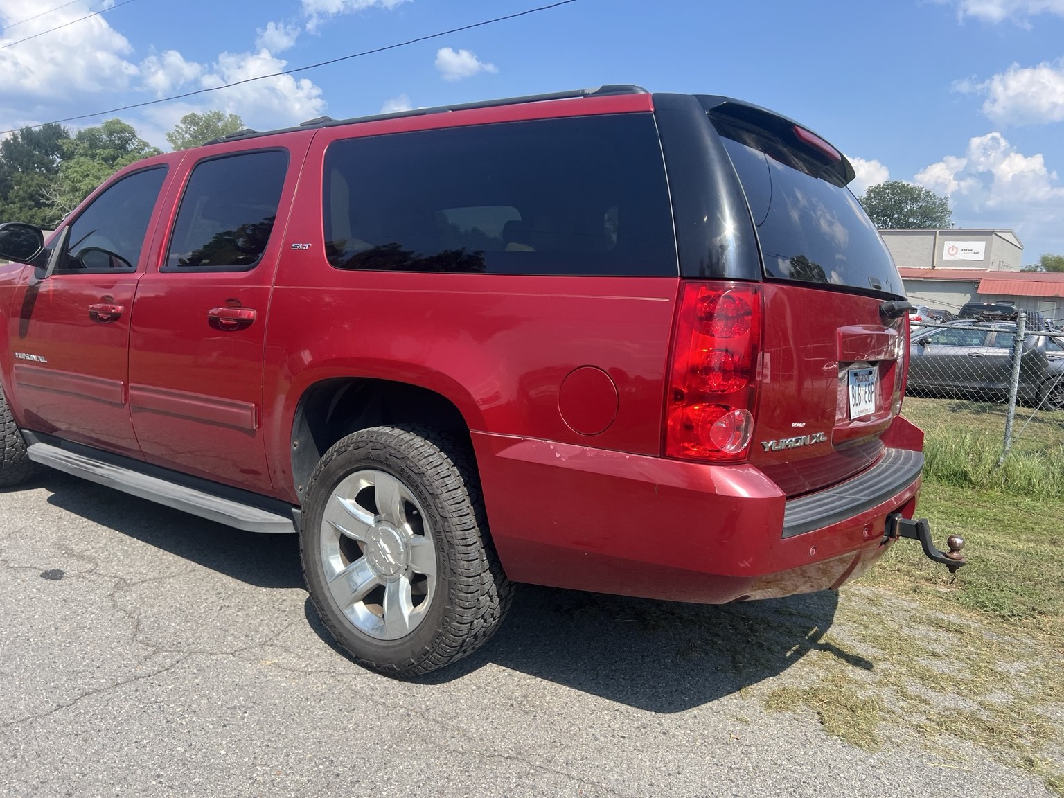 Rear driver-side view